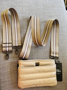 Think Royln Bum Bag 2.0 Blonde Patent